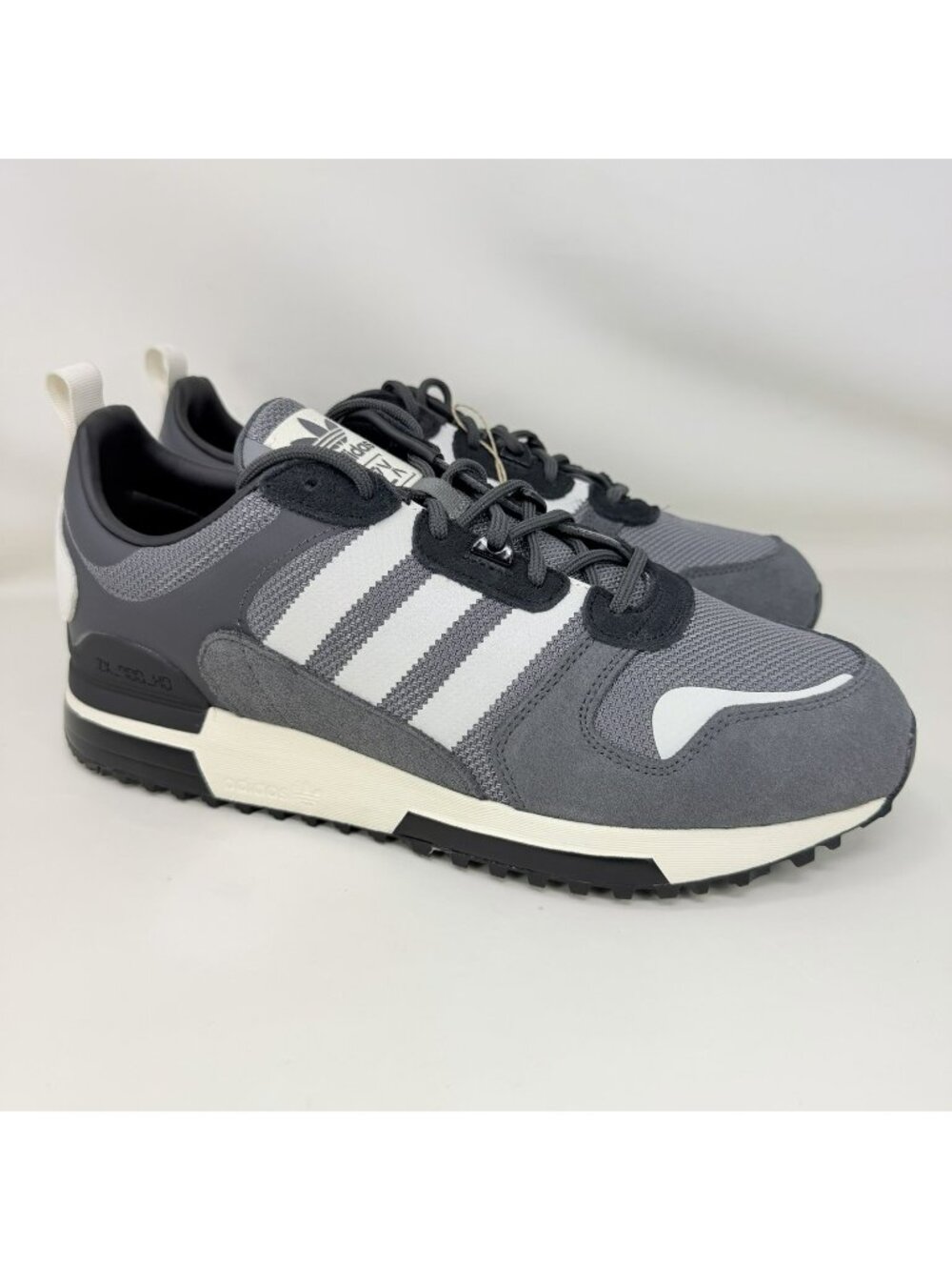 Adidas ZX 700 HD Athletic Shoes Gray White Men's Size 11.5